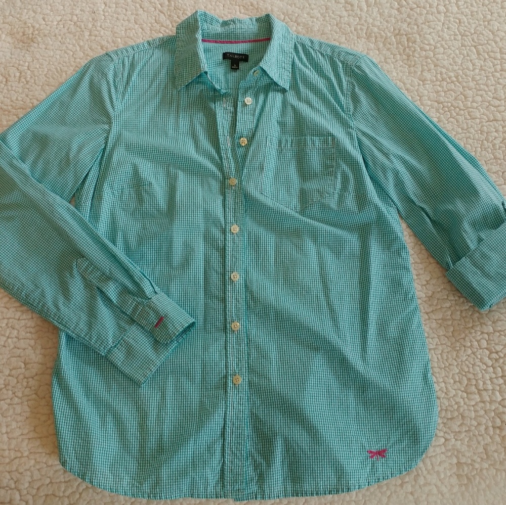 Talbots Button Down Top